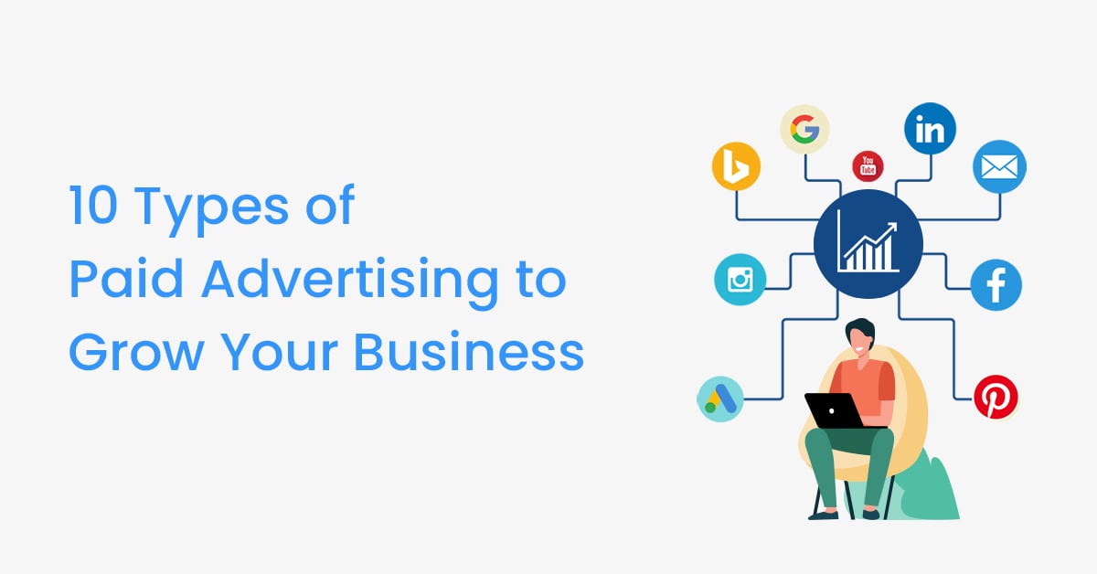 110 Types of Paid Advertising to  Grow Your Business