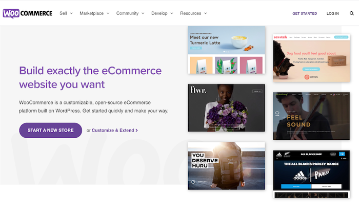 WordPress woocommerce e-commerce plugin